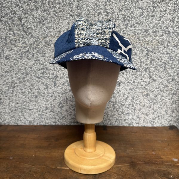 【Studio Phronesis】報童帽＿古董傢飾布（藍） 