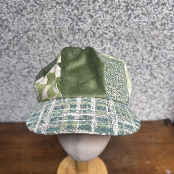 【Studio Phronesis】報童帽＿古董傢飾布（綠） 