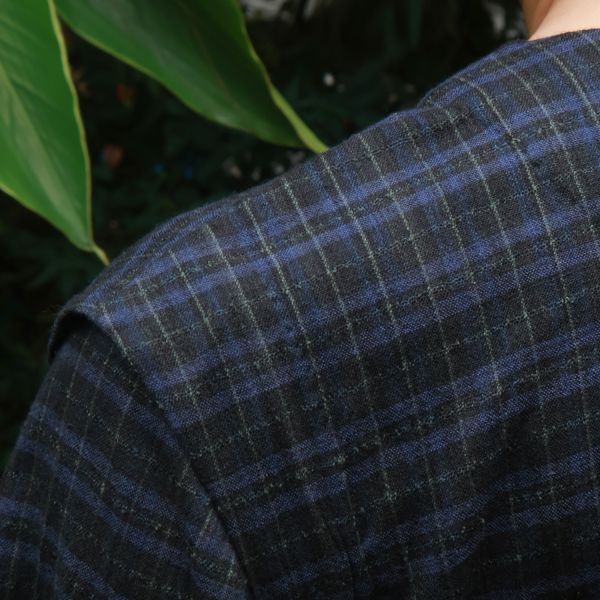 【Maku Textile】DIANA 大衣 手織,手紡紗,大衣,羊毛,植物染,草木染