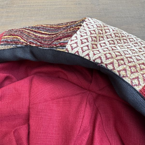 【Studio Phronesis】報童帽＿古董傢飾布（紅） 