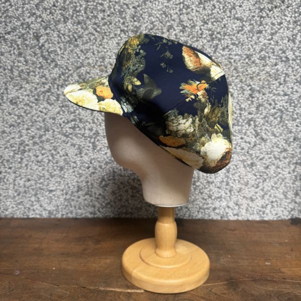 【Studio Phronesis】報童帽＿油畫印花拼接 