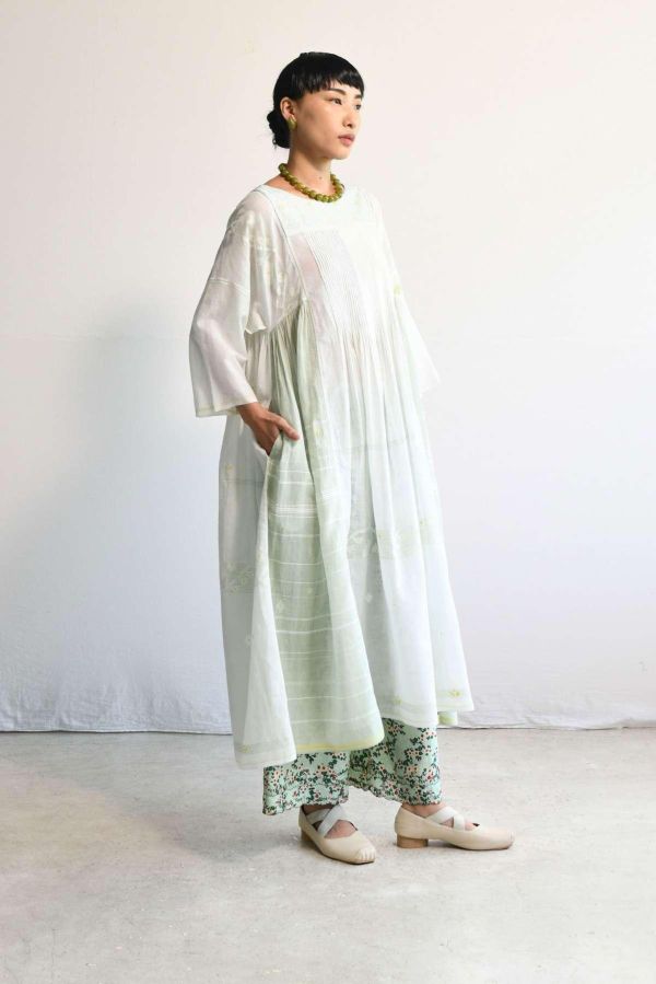 【Maku Textile】MRIGAL洋裝 手織,手紡紗,洋裝,棉