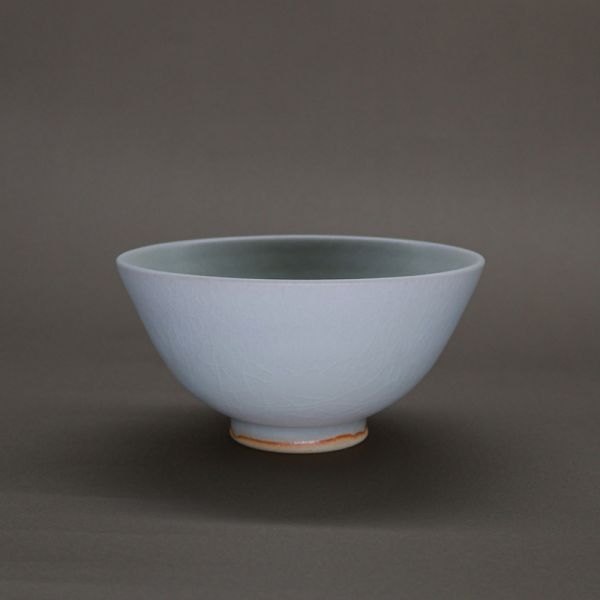 【陶來福】釉色碗＿白楝釉冰裂紋 手作陶藝,陶器,生活陶,碗,飯碗