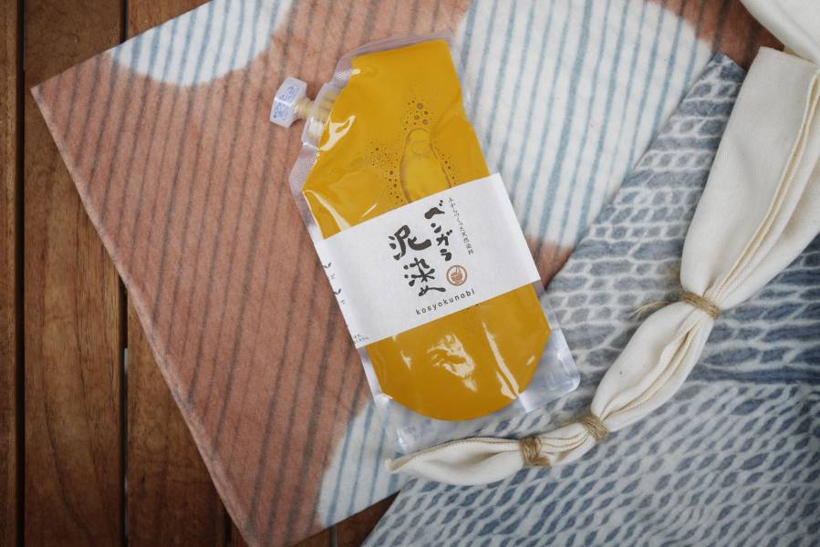【古色の美】鬱金 #09 泥染,染料,泥染染料,染色,礦物染