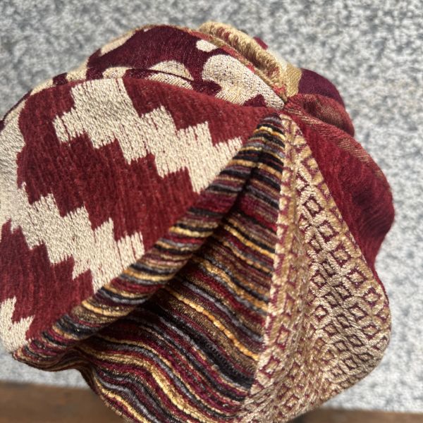 【Studio Phronesis】報童帽＿古董傢飾布（紅） 