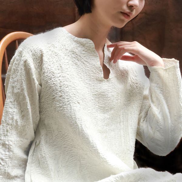 【Maku Textile】INDUS洋裝 手織,手紡紗,洋裝,美麗諾羊毛,植物染,草木染