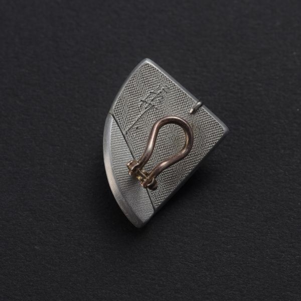 【江枚芳 Meifang Chiang Metal Arts】折葉耳夾式耳環 Folded Leaves 耳環,耳夾,鋁,陽極處裡