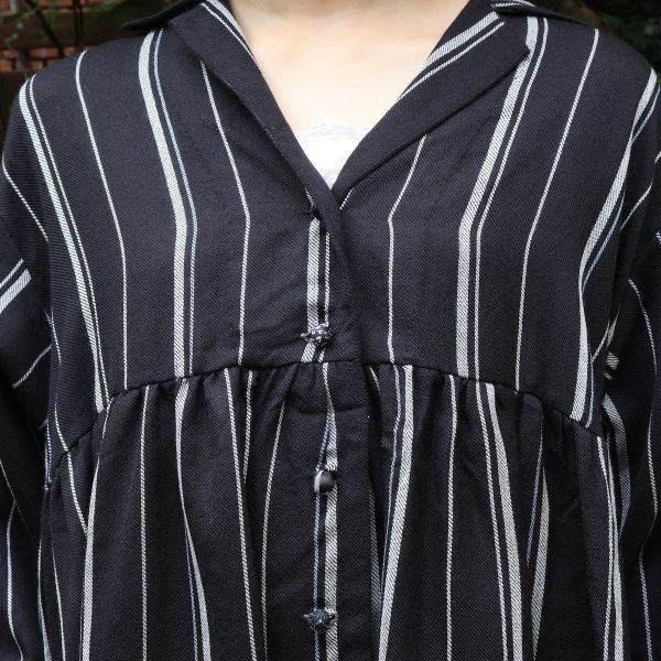 【Maku Textile】ROSA羊毛開襟長版上衣 手織,手紡紗,洋裝,美麗諾羊毛,植物染,草木染