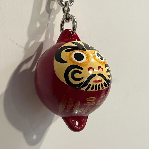 【藍珊瑚】浮球吊飾-達摩 貝殼,項鍊,海洋廢物,魚骨,骨頭,魚鱗,藍珊瑚,珊瑚