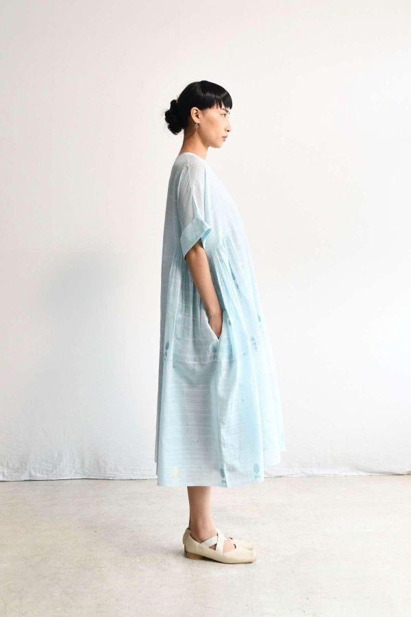 【Maku Textile】SUMMER洋裝 手織,手紡紗,洋裝,棉