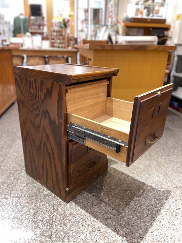 【二手讓藏】橡木文件櫃 