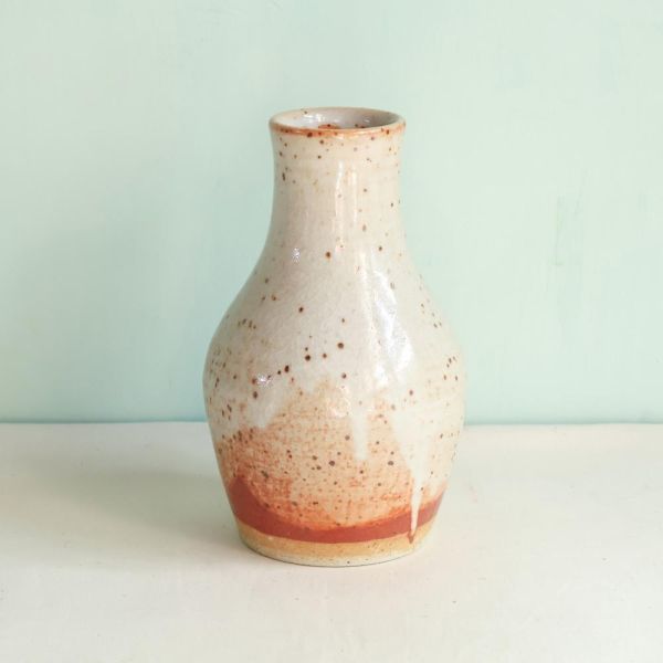 花瓶＿志野釉 手作陶藝,陶器,生活陶,花瓶,花