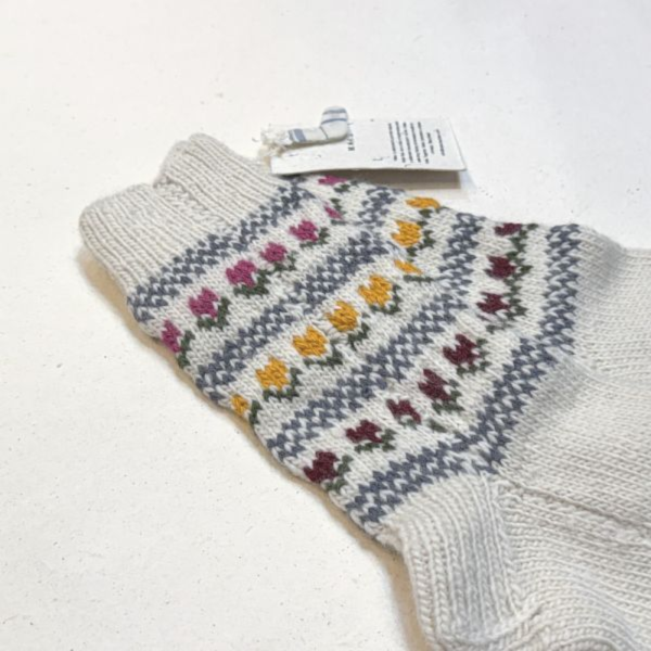 【Maku Textile】YURI 羊毛手織襪子 手織,手紡紗,襪子,羊毛,植物染,草木染,美麗諾