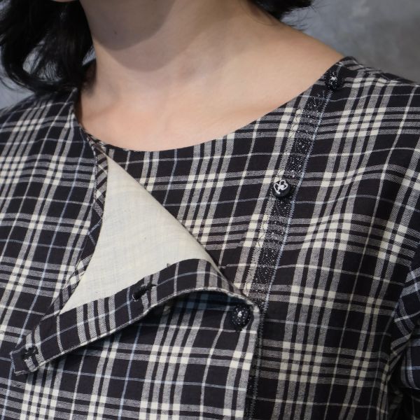 【Maku Textile】ATHENA洋裝 手織,手紡紗,洋裝,棉,植物染,草木染