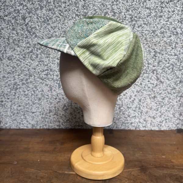 【Studio Phronesis】報童帽＿古董傢飾布（綠） 