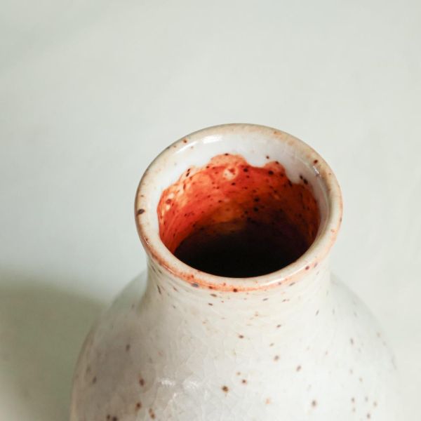 花瓶＿志野釉 手作陶藝,陶器,生活陶,花瓶,花