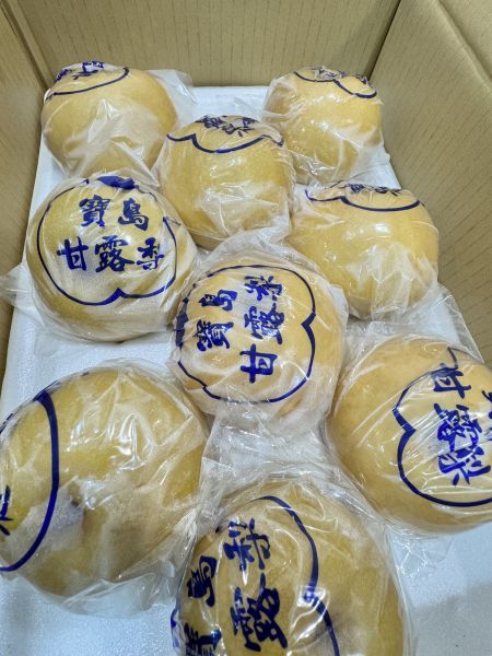 18A-甘露水梨3入（單顆650g) 