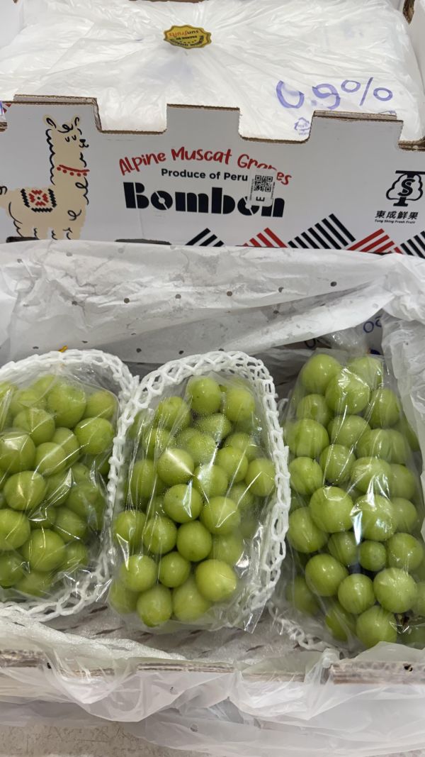 祕魯-麝香葡萄(盒裝500g） 