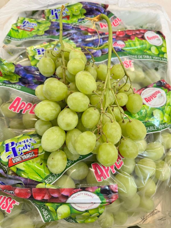 美國空運-女王頭秋脆綠葡萄700g 