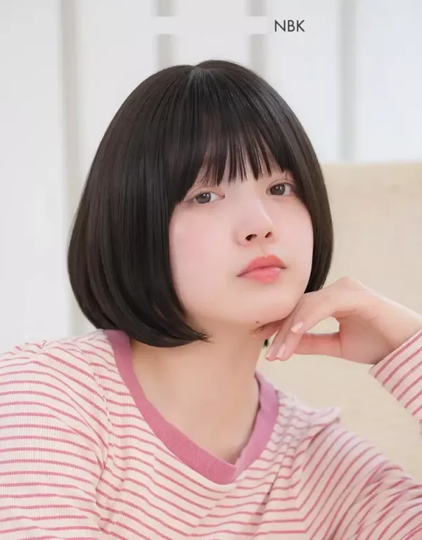 24小時假髮｜日式清新短鮑勃髮型｜抗菌內裡化療適用 ｜透氣防滑 柔軟親膚｜L07 短髮假髮,醫療短髮,抗菌假髮,輕盈假髮,平價短髮假髮,敏感肌短髮,短髮化療假髮