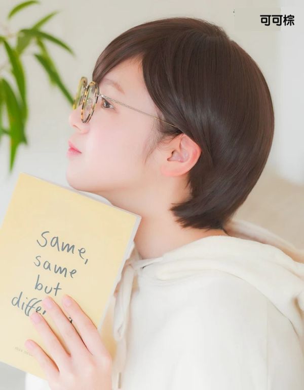 日系人氣短髮造型｜抗菌內裡化療適用 ｜透氣防滑 柔軟親膚 假髮,遮白髮,化療假髮.醫療假髮,髮片,半頂假髮,五分假髮