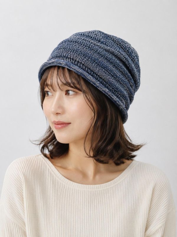 【日本製】COOLMAX 四季透氣無縫帽｜吸汗快乾・柔軟輕量針織帽 日本製帽子、COOLMAX帽子、透氣帽、吸汗快乾帽、無縫帽、針織帽、四季帽、日系帽子、男女針織帽