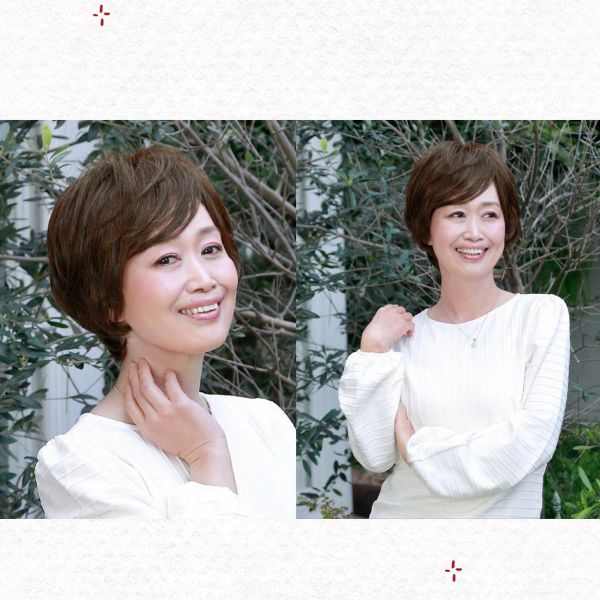 大範圍遮白髮片｜瀏海手工+高級人工頭皮 ｜髮質自然超逼真 日本進口 染髮,遮白髮,補髮量,假髮頭,頂補髮片