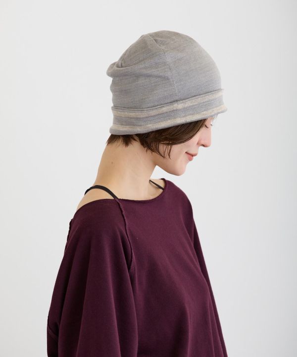 雙面反折亞麻帽｜比利時亞麻布｜化療掉髮期用帽｜夏季最適 室內帽子,涼感帽,亞麻帽, 亞麻纖維, 日本製帽子, 夏季透氣帽, 抗暑穿搭,化療帽