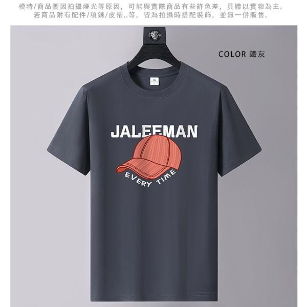圓領 加大尺碼(M~6XL) 情侶款 棉質 棒球帽圖案 短袖t恤 短袖t恤,t恤,短袖,男生t恤,情侶t恤,純棉,棉質,叫阿潮