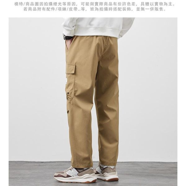 街頭工裝 工作褲 立體剪裁 顯瘦直筒 休閒長褲 褲子,長褲,工裝褲,工作褲,休閒褲,男生褲子,叫阿潮