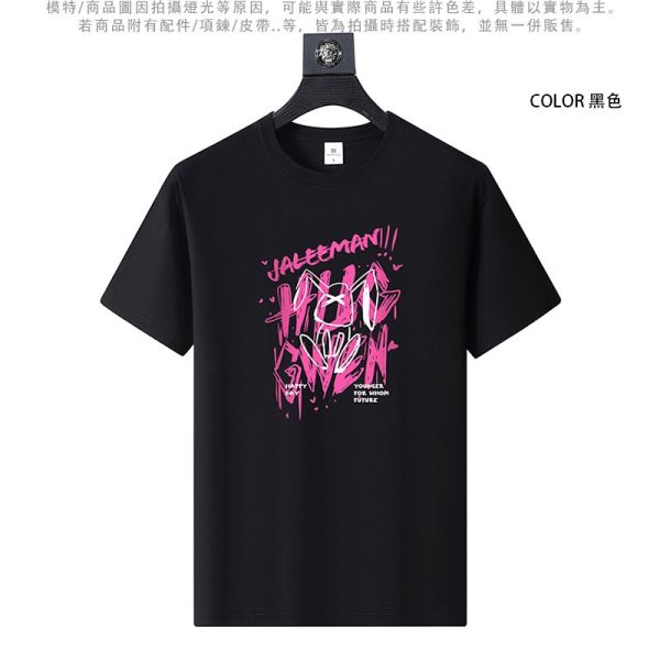 圓領 加大尺碼(S~6XL) 情侶t恤 純棉 兔子塗鴉 短袖t恤 T恤,短袖T恤,情侶T恤,純棉T恤,棉T,男生短袖,短T,叫阿潮