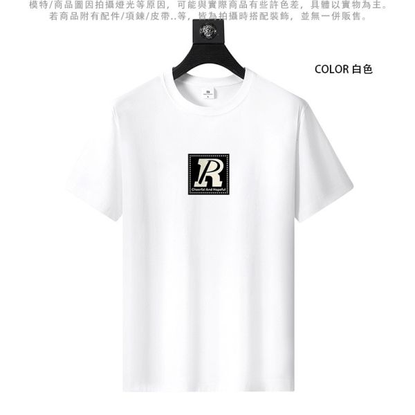 圓領 加大尺碼(S~6XL) 情侶t恤 純棉 字母LOGO 短袖t恤 T恤,短袖T恤,情侶T恤,純棉T恤,棉T,男生短袖,短T,叫阿潮