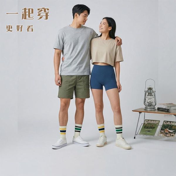 日系復古條紋中筒襪 男女百搭長襪 長襪,針織襪,日系襪子,情侶襪,中筒襪,運動襪,學生襪,叫阿潮