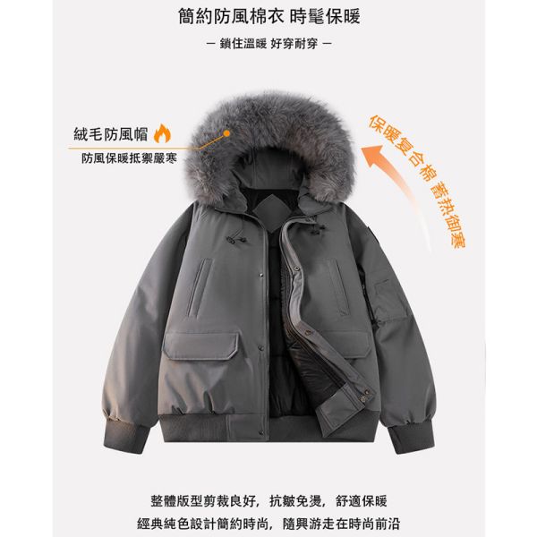 情侶外套 鋪棉 保暖 防風 工裝風 夾克 連帽外套 情侶外套,鋪棉外套,保暖,防風,外套,男生外套,女生外套,羽絨外套,叫阿潮