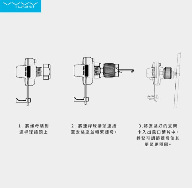 VYVYlabs Steady Clamp車載支架(出風口) 手機支架,車用支架,Vyvylabs,AirBox,出風口車架