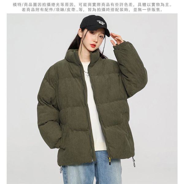 情侶款 燈心絨 鋪棉保暖 抗寒 立領 夾克外套 保暖,情侶款,外套,防風,抗寒,叫阿潮,燈心絨,燈芯絨,男生外套,女生外套,鋪棉