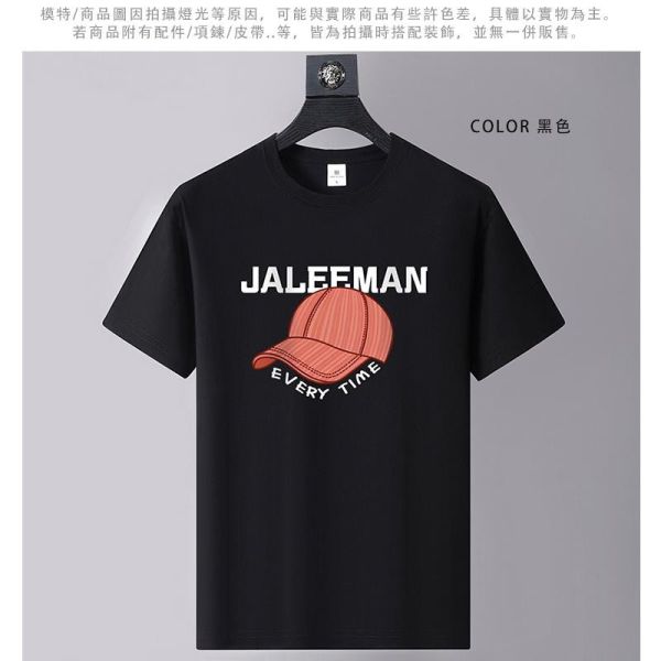 圓領 加大尺碼(M~6XL) 情侶款 棉質 棒球帽圖案 短袖t恤 短袖t恤,t恤,短袖,男生t恤,情侶t恤,純棉,棉質,叫阿潮