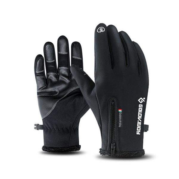 機車手套 防潑水 五指可觸屏 內刷毛防寒手套 防潑水手套,手套,保暖手套,機車手套,叫阿潮