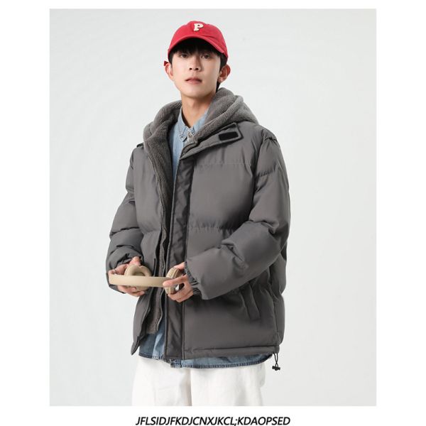 假兩件 鋪棉保暖 禦寒 連帽外套 連帽外套,外套,厚外套,保暖外套,男生外套,叫阿潮