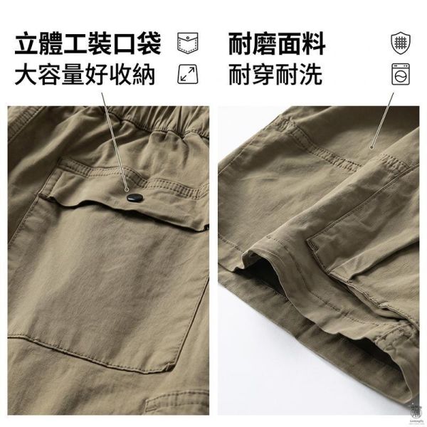 大尺碼質感工裝短褲 寬鬆多口袋五分褲 大尺碼短褲,工裝褲,美式工裝,工作短褲,多口袋短褲,休閒短褲,男生褲子,叫阿潮