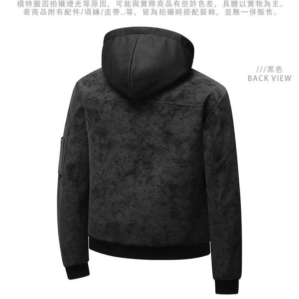 連帽皮衣外套 霧面感夾克 連帽皮衣,夾克,男生外套,騎士外套,連帽外套,叫阿潮