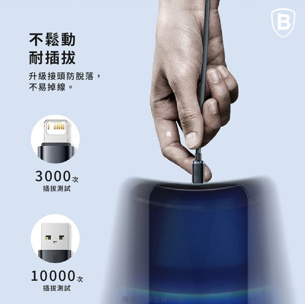 Baseus倍思 晶耀系列 IOS快充數據線(20W)(1.2m)(2m) 充電線,數據線,快充線,蘋果,IPHONE,倍思