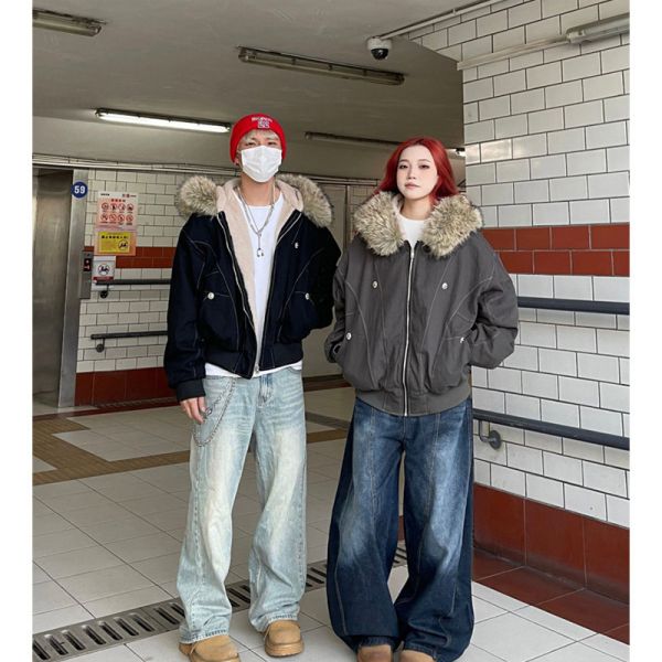 情侶外套 厚刷毛 保暖毛領 夾克 外套 情侶外套,厚外套,保暖外套,連帽外套,防風,男生外套,女生外套,夾克,叫阿潮