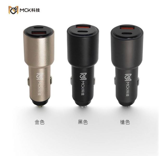 MCK-Q238 急速 快充 PD+QC車充(38W) MCK-Q238,MCK,點菸器,車充,汽車百貨,快充