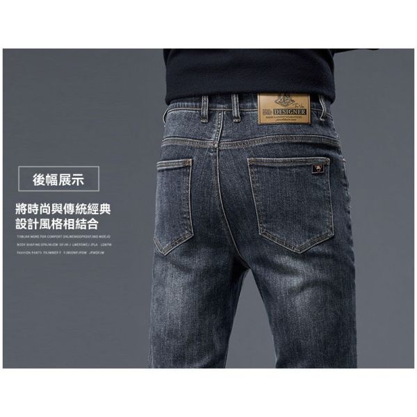 丹寧 水洗黑 彈力修身直筒 休閒褲 牛仔長褲 休閒長褲,休閒褲,男生褲子,牛仔褲,叫阿潮
