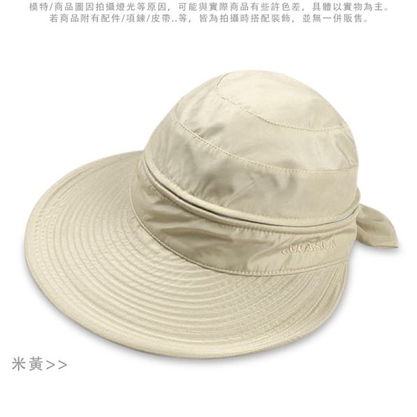 兩種戴法 防曬帽 寬檐 空頂帽 女帽 帽子 遮陽帽,防曬帽,帽子,大帽檐,寬檐,女生帽子