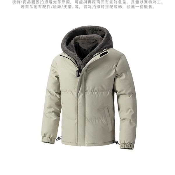 假兩件 鋪棉保暖 禦寒 連帽外套 連帽外套,外套,厚外套,保暖外套,男生外套,叫阿潮