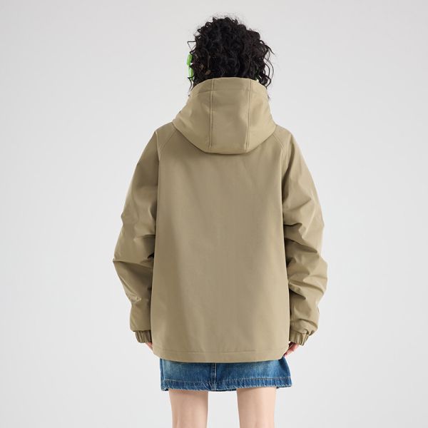 情侶外套 防潑水 防風 鋪棉保暖 連帽外套 衝鋒衣,衝鋒外套,保暖,防潑水,情侶外套,女生外套,男生外套,叫阿潮.防風