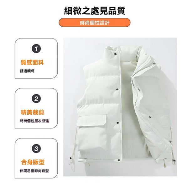 情侶背心 鋪棉保暖 潮流率性 背心外套 情侶背心,背心外套,背心,厚背心,鋪棉,保暖,叫阿潮