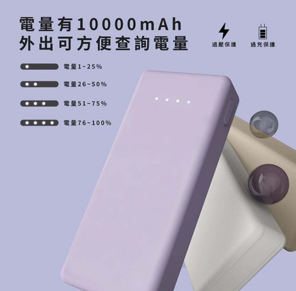 amuok 輕彩雙USB輸出行動電源 10000mAh 10000mAh,行動電源,amuok,叫阿潮